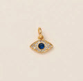 Cubic Zirconia Eye Charm