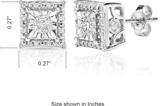 Diamond Stud Earrings