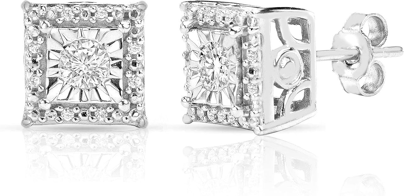 Diamond Stud Earrings